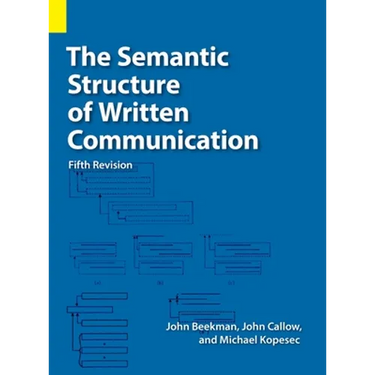 The Semantic Structure of Written Communication