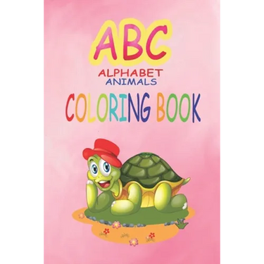 ABC Alphabet Animal color book: ABC coloring book with letters and learn to write and trace alphabets with animals for kids: amazing preschool colorin
