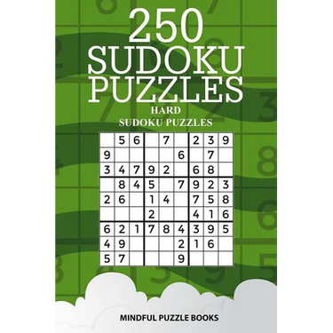 250 Sudoku Puzzles: Hard Sudoku Puzzles