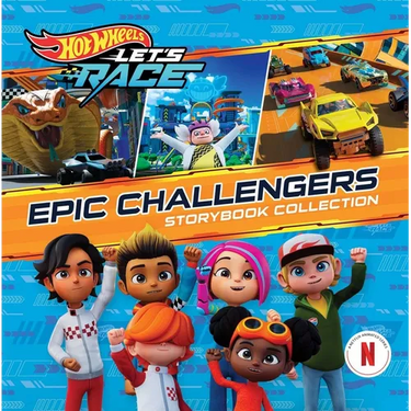 Hot Wheels Let's Race: Epic Challengers Storybook Collection