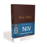 NIV, Pew and Worship Bible, Large Print, Hardcover, Burgundy
