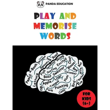 Play and Memorise Words: Vocabulary workbook for kids, Fun exercises and Games to help children learn English (word search, puzzles, crossword ...)