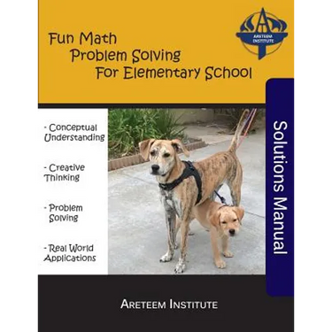 Fun Math Problem Solving For Elementary School Solutions Manual