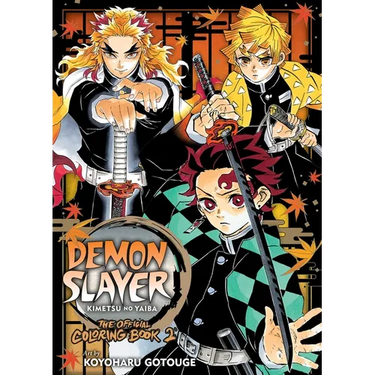 Demon Slayer: Kimetsu No Yaiba: The Official Coloring Book 2