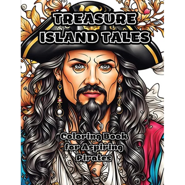Treasure Island Tales: Coloring Book for Aspiring Pirates