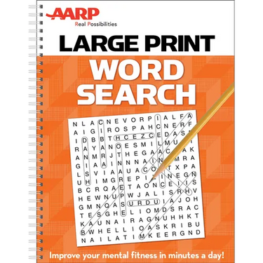 AARP Large Print Word Search