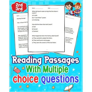 Reading Passages choice questions Grade 2rd 3rd: Explore engaging reading passages and answer choices for 2nd and 3rd graders. Enhance literacy skills