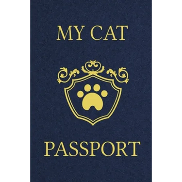 My Cat Passport: Cats Log Book, Cat Information Book, Pet Health Records Keeper, Gifts for Cat Lovers, Pet Expense Tracker, Pet Passport