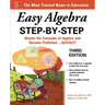Easy Algebra Step-By-Step, Third Edition