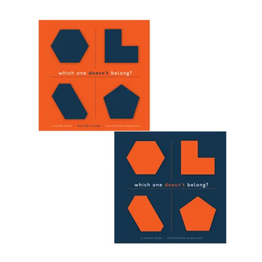 Which One Doesn't Belong?: A Shapes Book, Teacher's Guide with Student Book