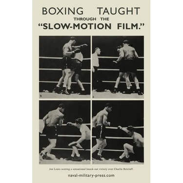 Boxing Taught Through the "Slow Motion Film"