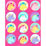 Unicorn Sticker Album For Girls: 100 Plus Pages For PERMANENT Sticker Collection, Activity Book For Girls, Pink - 8.5 by 11
