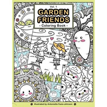 Garden Friends Volume 1: Coloring Book