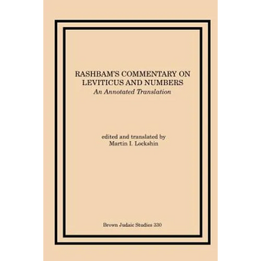 Rashbam's Commentary on Leviticus and Numbers
