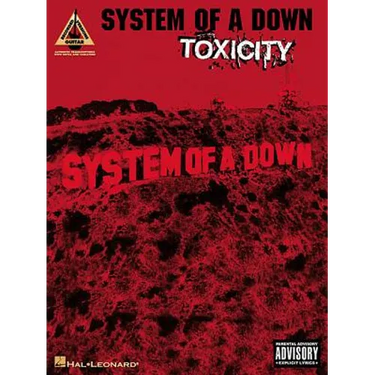 System of a Down Toxicity Guitar Recorded Versions Note-For-Note Guitar Tab 14 Songs Including Chop Suey, Aerials, Prison Song and Toxicity Hal Leonar