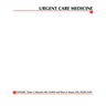 Urgent Care Medicine