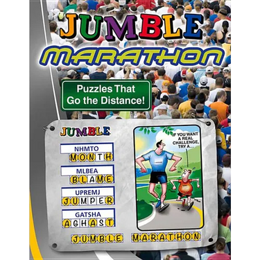 Jumble Marathon: Puzzles That Go the Distance!