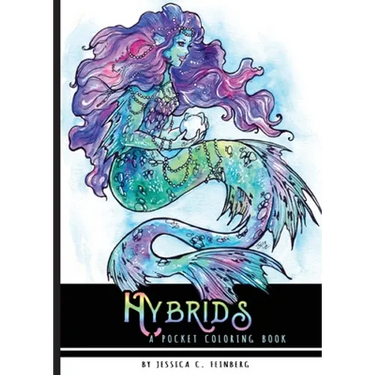 Hybrids Pocket Coloring Book