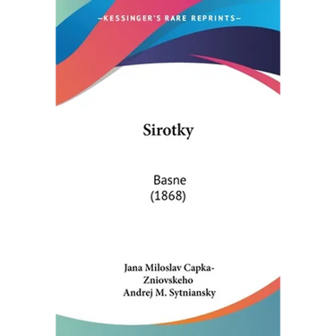 Sirotky: Basne (1868)