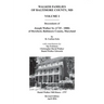 Walker Families of Baltimore County, MD: The Descendants of Joseph Walker Sr. (1725 - 1800) of Hereford, Baltimore County, Maryland - Volume I