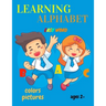 learning alphabet easy word colors pictures ages 2+: the big book tracing practice and ABC coloring book for kids
