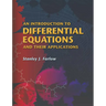 An Introduction to Differential Equations and Their Applications