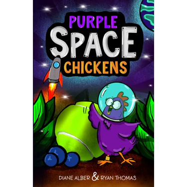 Purple Space Chickens: (Purple Space Chickens: Dyslexia-Friendly Chapter Books for Kids)