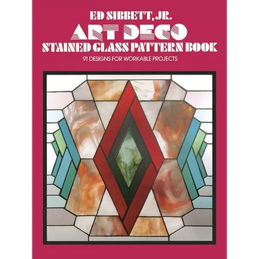 Art Deco Stained Glass Pattern Book