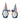 Americana Gnome Figurine (Set of 2)