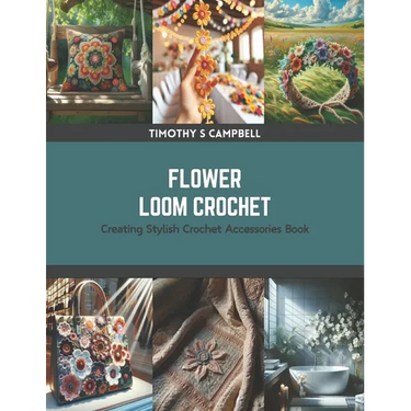 Flower Loom Crochet: Creating Stylish Crochet Accessories Book