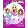 Little Princess Coloring Book: A Perfect Coloring Book for Girls Age 3-12