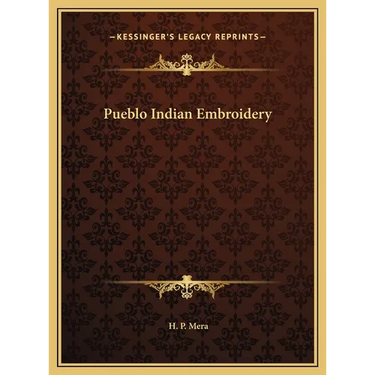 Pueblo Indian Embroidery