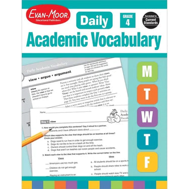 Daily Academic Vocabulary Gr 4 Te