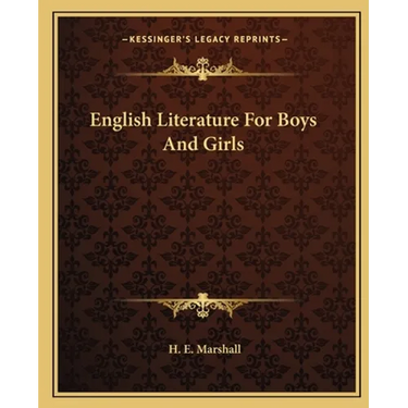English Literature For Boys And Girls