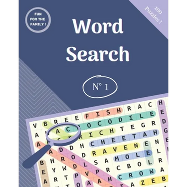 Word Search: 100 Page, 8×10