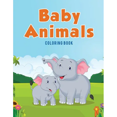 Baby Animals: Coloring Book