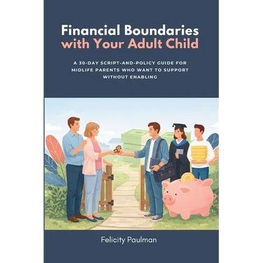 Financial Boundaries with Your Adult Child: A 30-Day Script-and-Policy Guide for Midlife Parents Who Want to Support Without Enabling