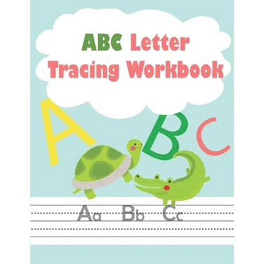 ABC Letter Tracing Workbook (ABC): Preschool Workbooks - Perfect Gift for Halloween Tablet Full Page Marbled (Helps Handwriting), 110 Writing Exercise