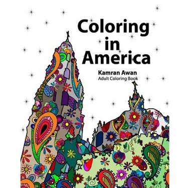 Coloring In America: Adult Coloring Book