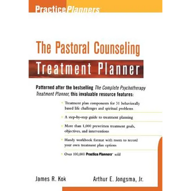 The Pastoral Counseling Treatment Planner