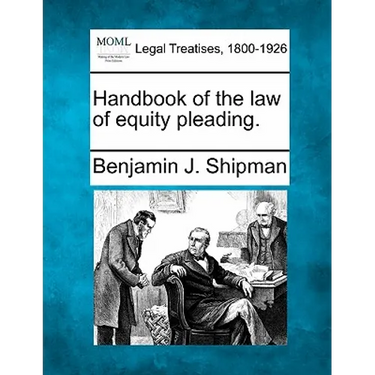 Handbook of the law of equity pleading.
