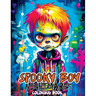 Nightmares Spooky Boys: A Coloring Book with Adventure Through Enigmatic Cities, Full of Darkness and Intrigue
