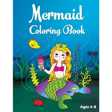 Mermaid Coloring Book: Ages 4-8