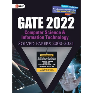 GATE 2022 Computer Science and Information Technology - Solved Papers (2000-2021)