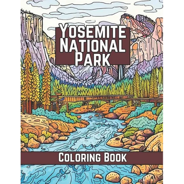 Yosemite National Park Coloring Book