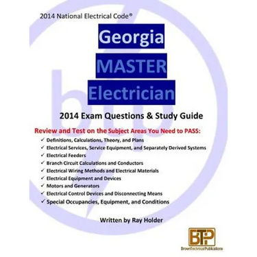 Georgia 2014 Master Electrician Study Guide