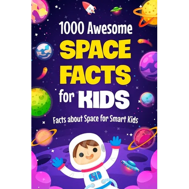 1000 Awesome Space Facts for Kids: Facts about Space for Smart Kids: Super Fun and interesting Sapce Book