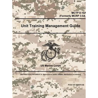 Unit Training Management Guide - MCTP 8-10A (Formerly MCRP 3-0A)