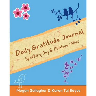 Daily Gratitude Journal - Sparking Joy & Positive Vibes