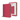 KJV Holy Bible, Large Print Medium Format, Fuchsia Faux Leather W/Ribbon Marker, Red Letter, Thumb Index